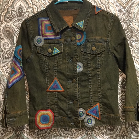 Nordstrom Jackets & Blazers - Beautiful Patchwork Denim Jacket